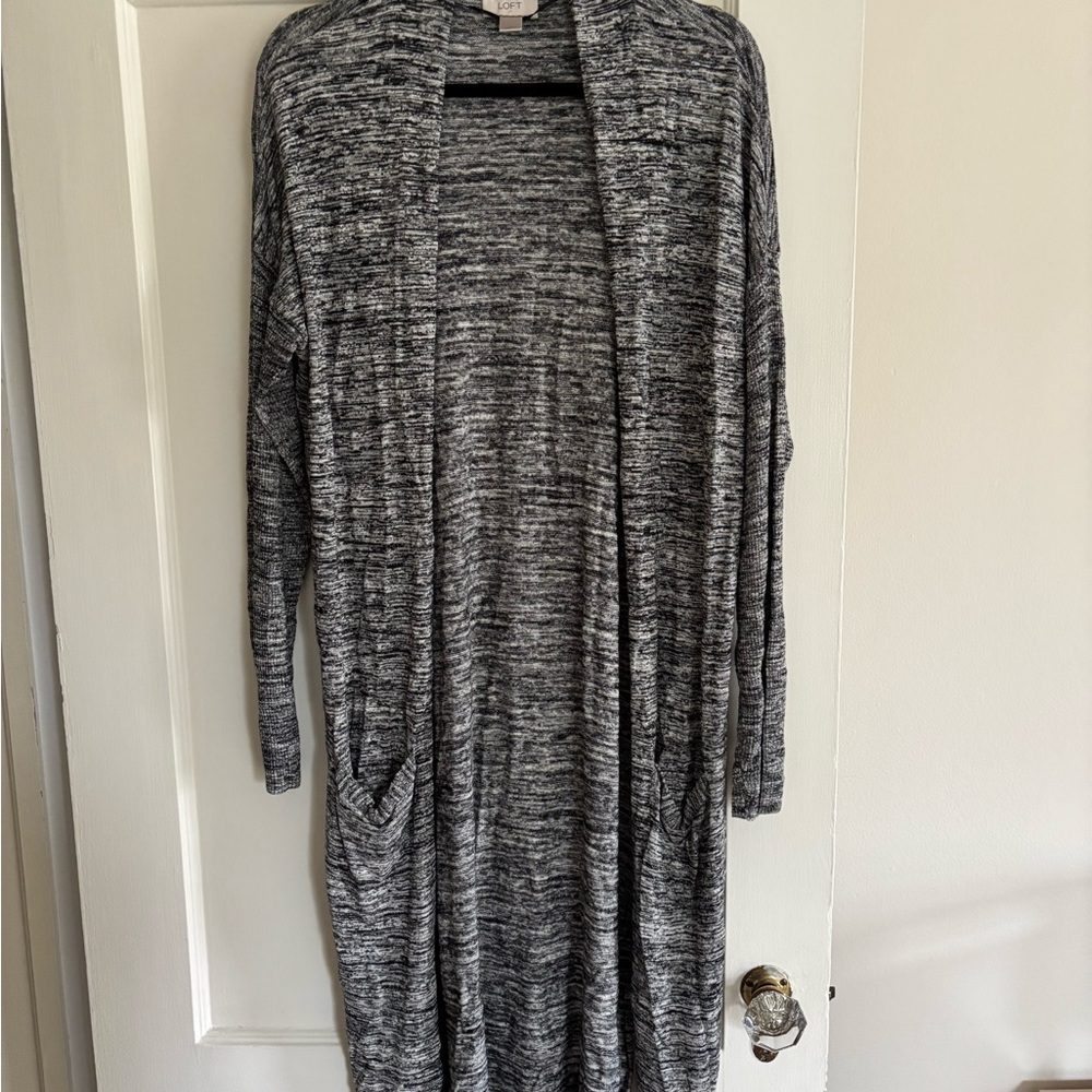Gray Women's Sweater Cardigan